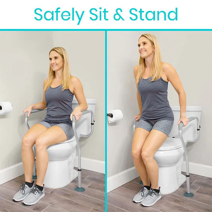 Stand-Alone vs. Attachable Toilet Safety Rails: Which Is Right for You?