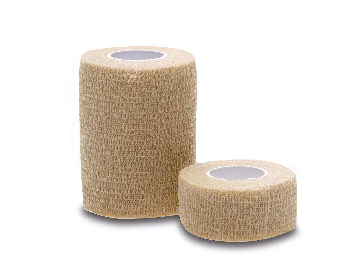 Self-Adherent Cohesive Wraps - Assorted Colors and Sizes