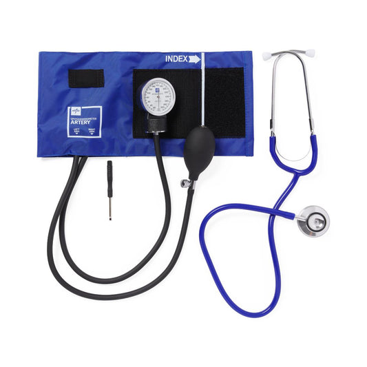 Aneroid Blood Pressure Monitor and Stethoscope Adult
