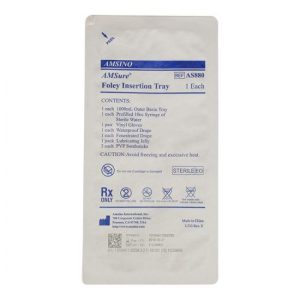 Amsino - Foley Insertion Tray w/ 10ml Syringe