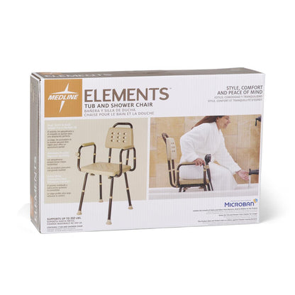 ELEMENTS Shower Chair with Microban