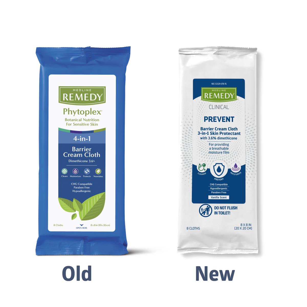 Clinical Barrier Cream Cloths | Skin Protection Wipes