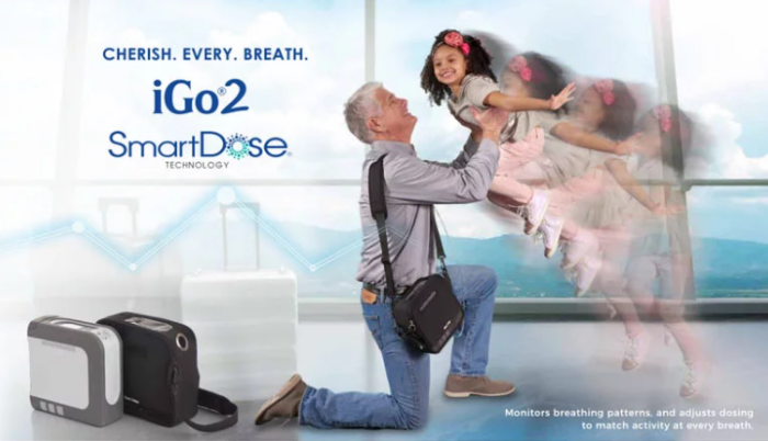 IGO-2 PORTABLE OXYGEN CONCENTRATOR