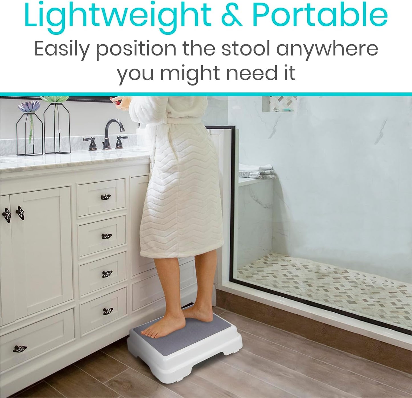 Vive Bath Shower Step Stool