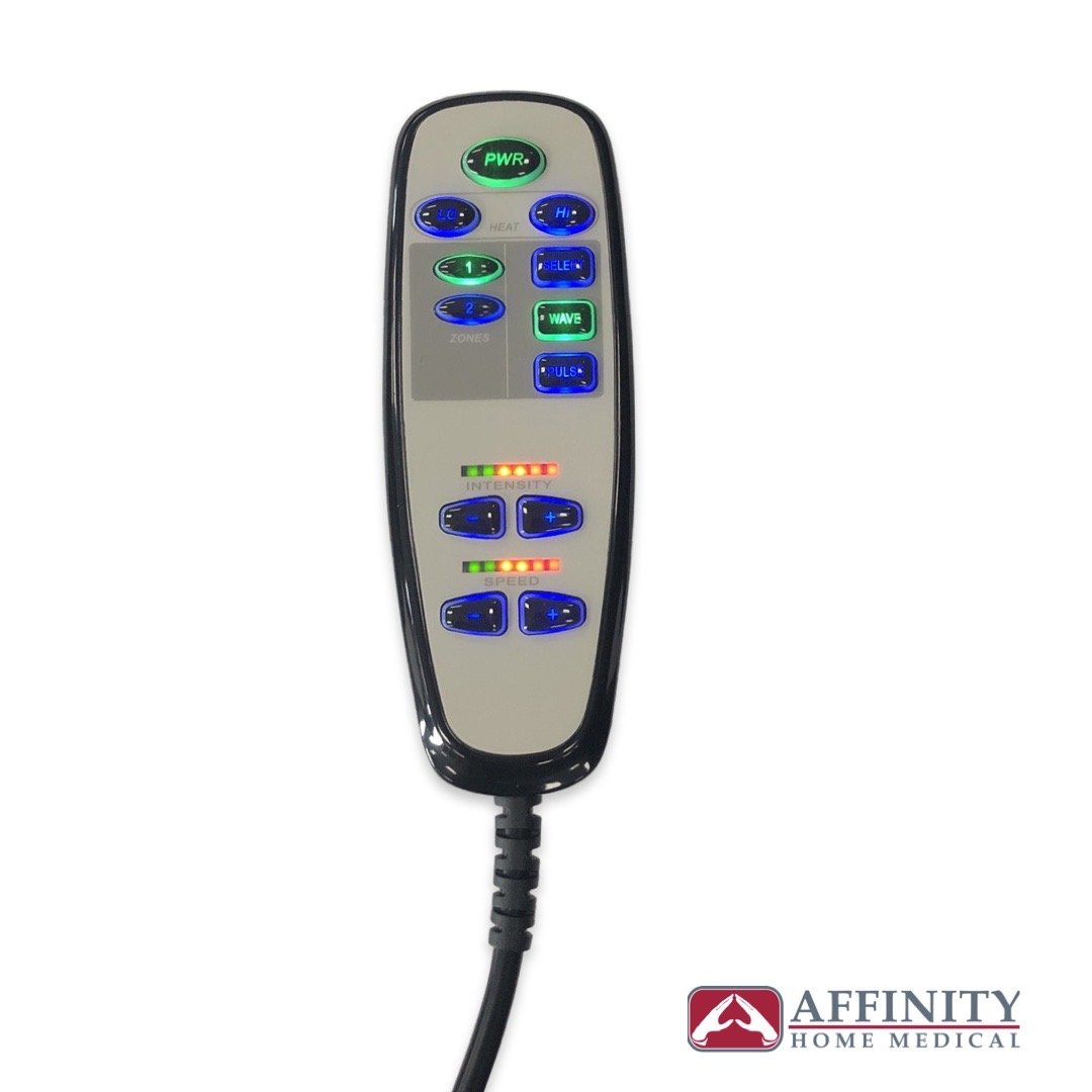 Maxicomfort PR-535 LARGE - Port Fabric W/ Heat and Massage, and footrest extension