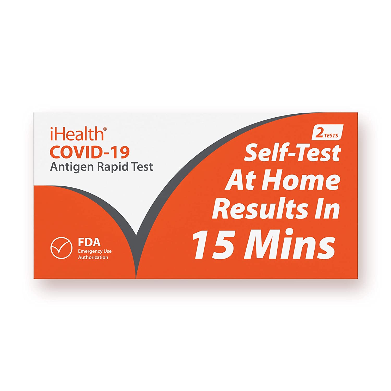 IHEALTH AT HOME COVID TEST 2/PACK – Affinity Home Medical