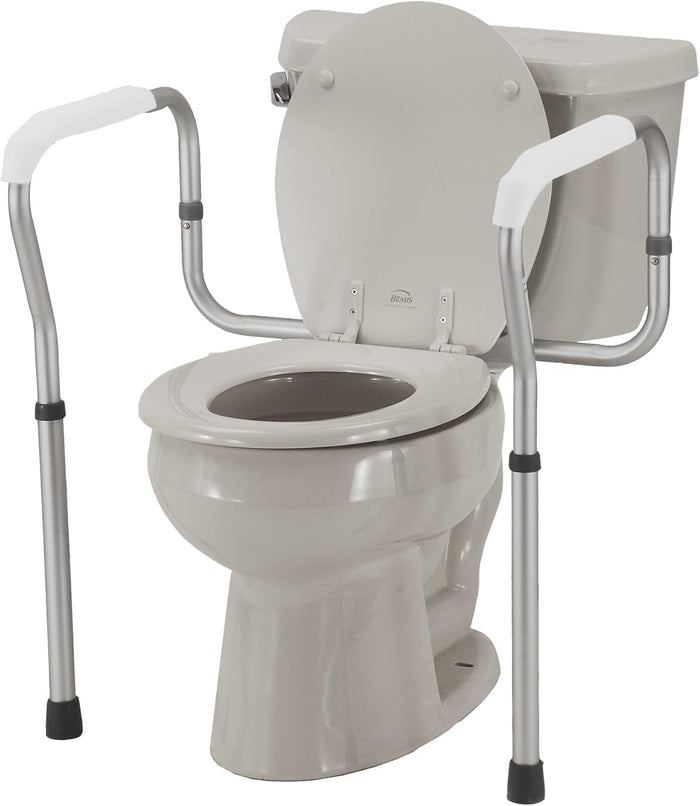 Toilet safety rails
