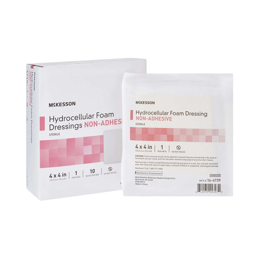 McKesson Foam Dressing 4 X 4 Inch