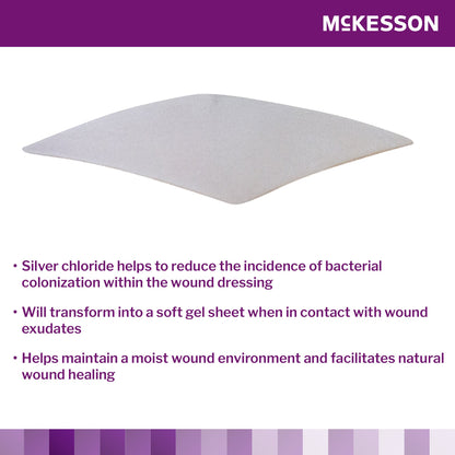 McKesson Silver Collagen Dressing 2 X 2 Inch Square Sterile
