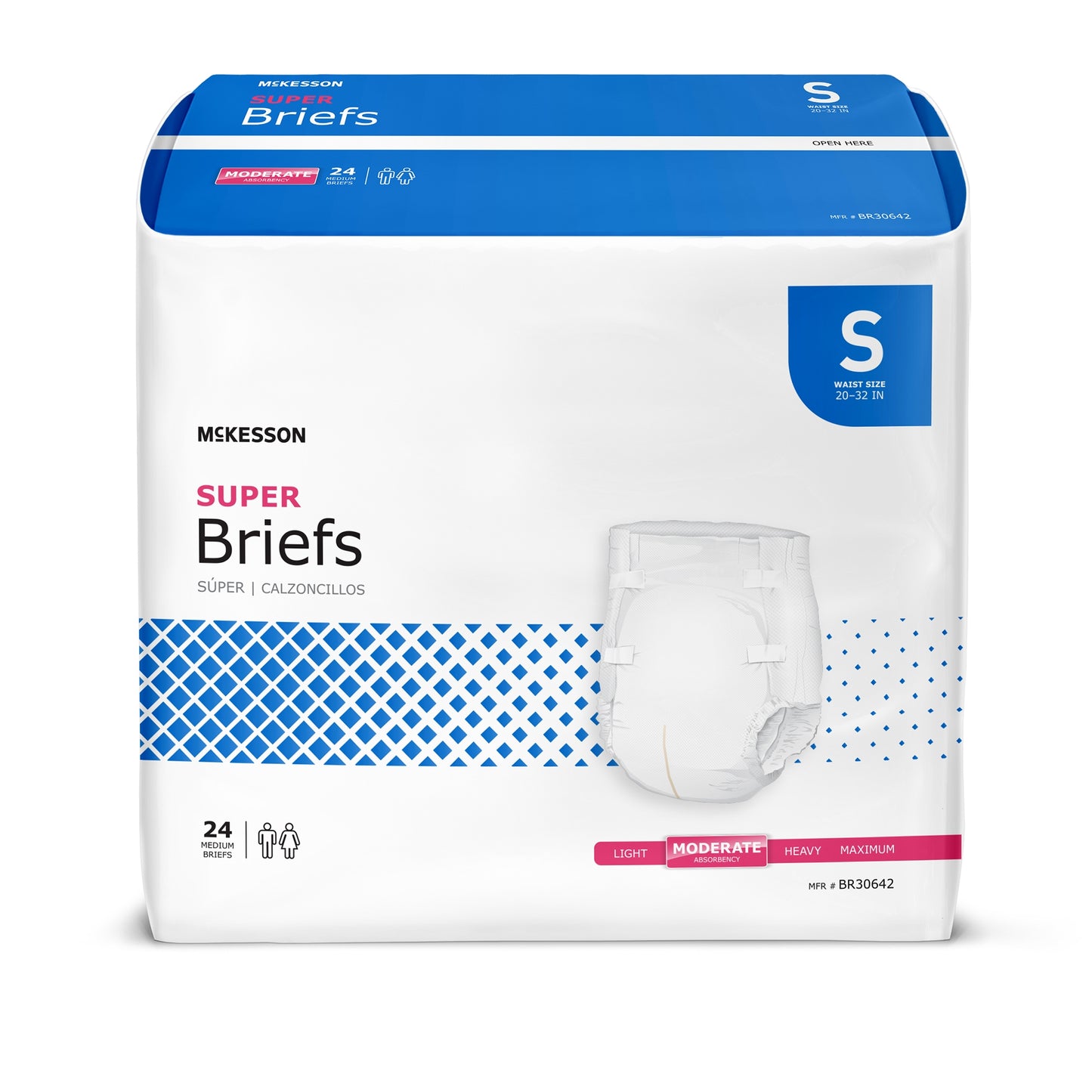 McKesson Incontinence Brief Adult Small Unisex