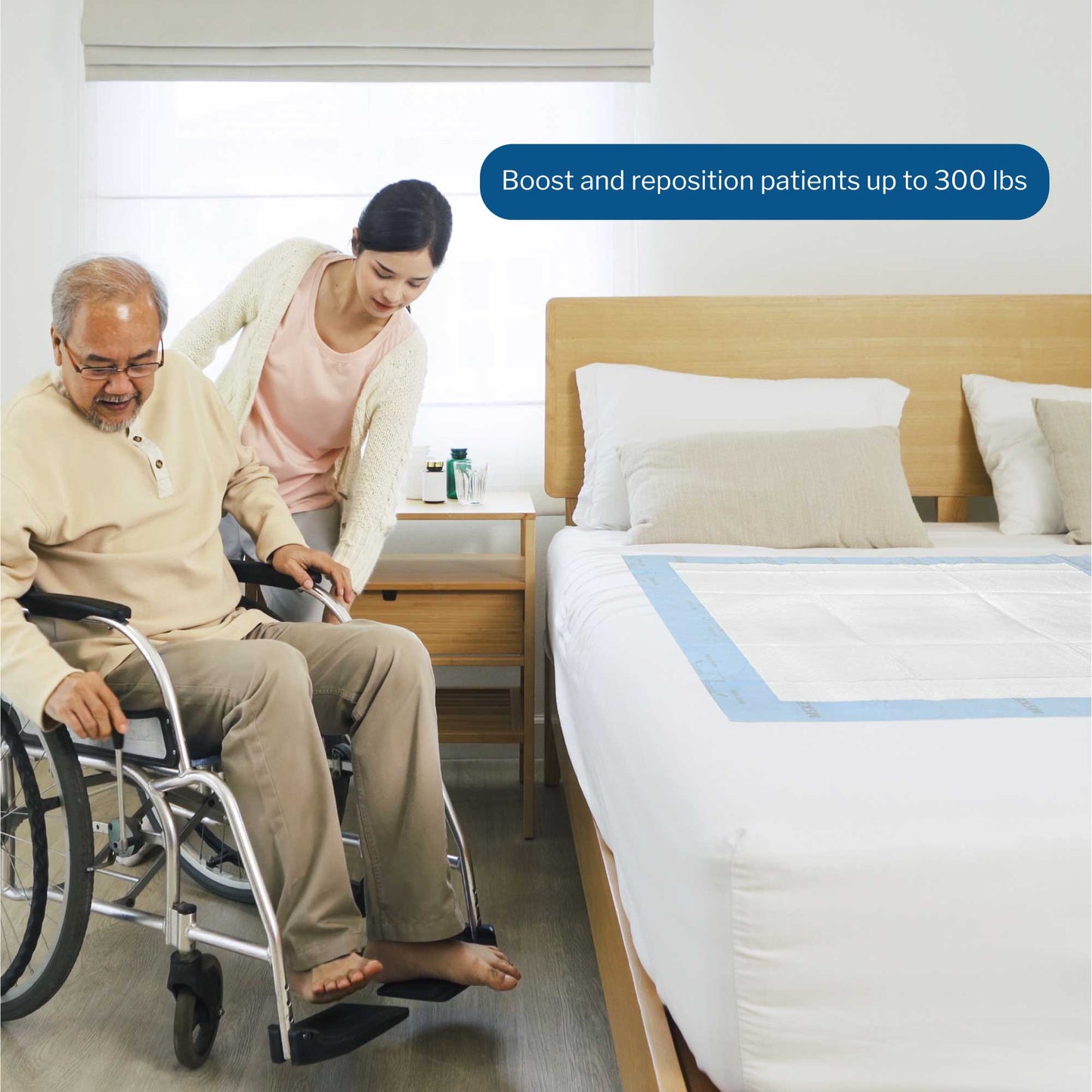 McKesson Disposable Underpad Low Air Loss & Repositioning 30 X 42 Inch