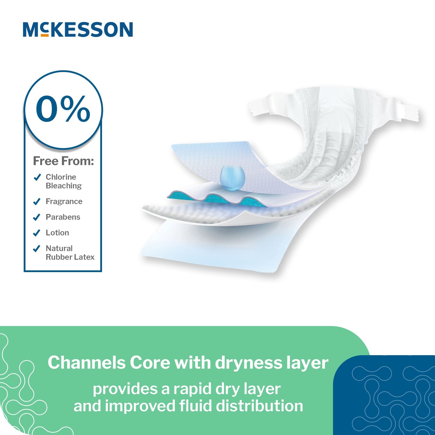 McKesson Unisex Baby Diaper Size 8 Disposable Heavy Absorbency