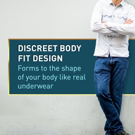 McKesson Absorbent Underwear Premium Discreet Adult Small / Medium Male