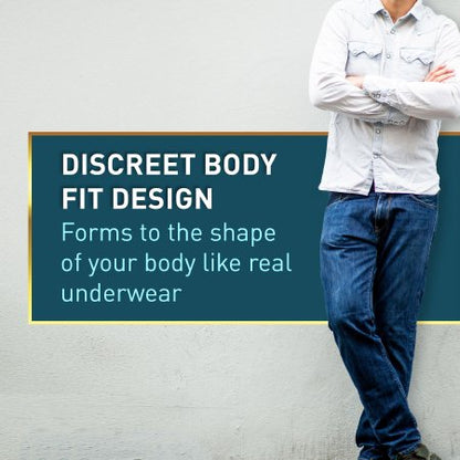 McKesson Absorbent Underwear Premium Discreet Adult Small / Medium Male