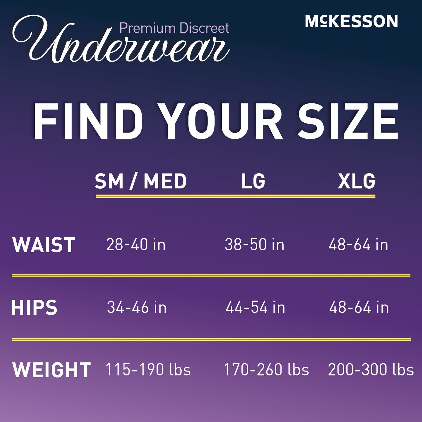 McKesson Absorbent Underwear Pull On Adult X-Large Female
