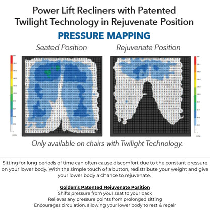 Golden Technologies Titan PR-449 with Twilight Infinite Position Lift Chair
