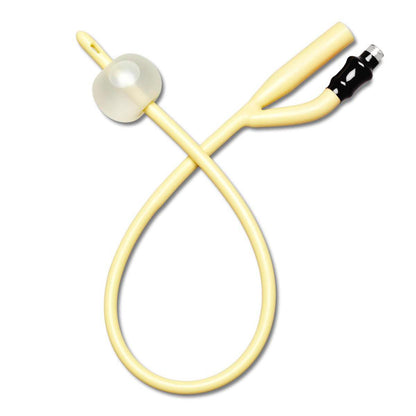 Silicone Elastomer Coated Latex Foley Catheter - Medline - All Sizes