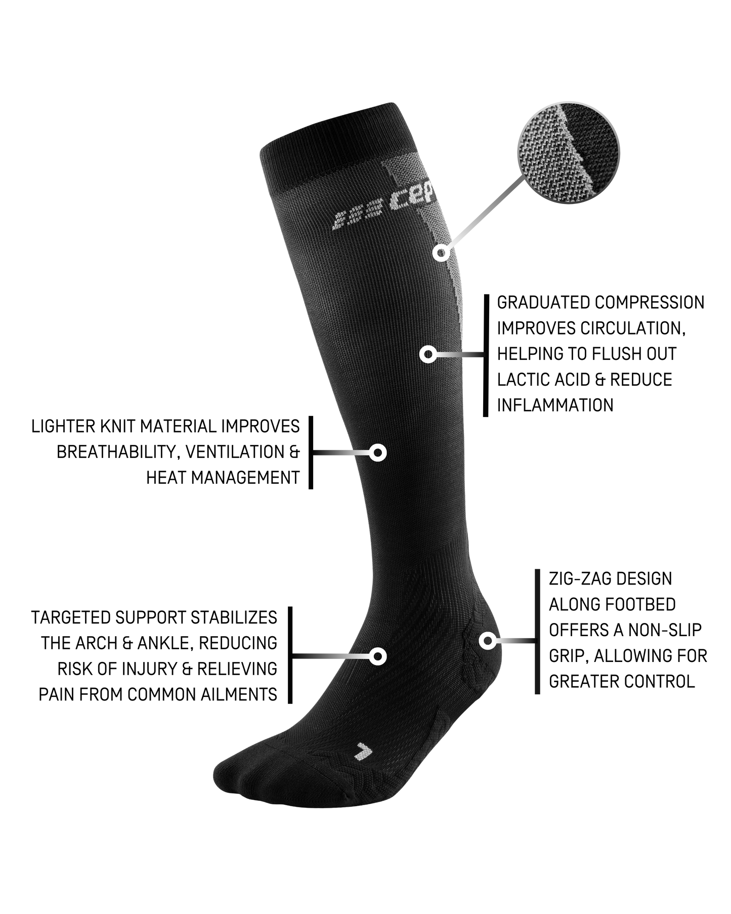 Ultralight Socks, Tall, Women