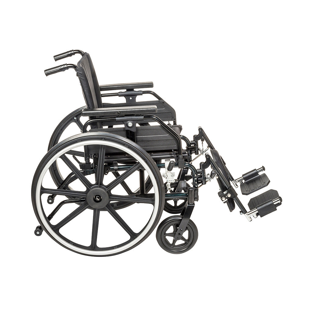 Viper Plus GT Wheelchair with Universal Arm Rests