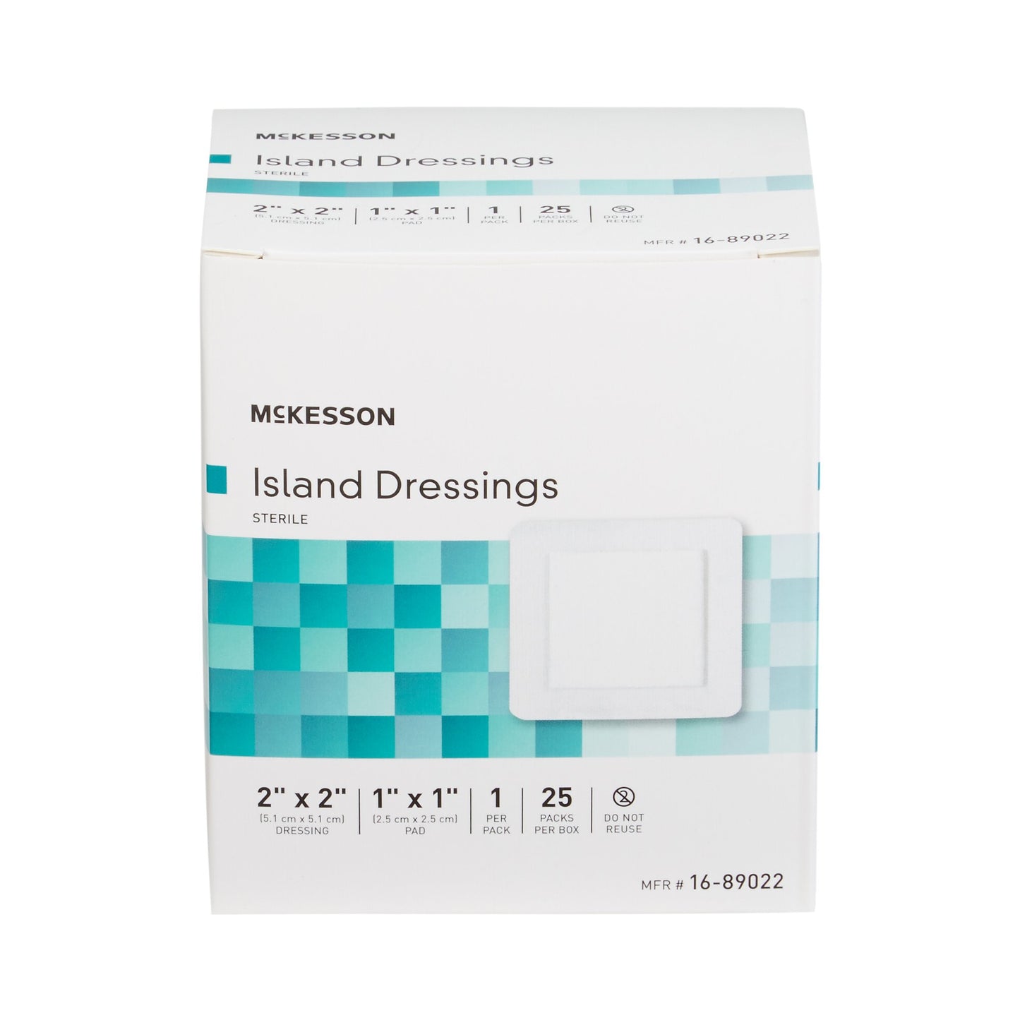 McKesson Island Dressing 2 X 2 Inch