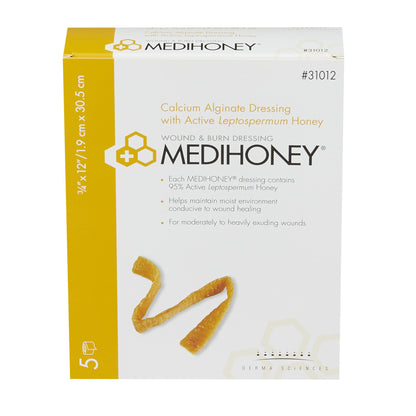 McKesson Honey Impregnated Wound Dressing MEDIHONEY® Rope 3/4 X 12 Inch