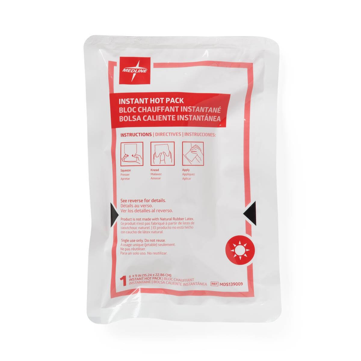 Medline Instant Hot Packs | Therapeutic Heat Relief