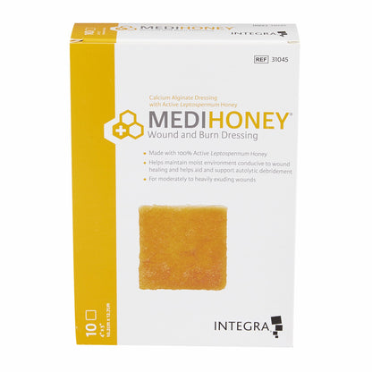 McKesson Honey Impregnated Wound Dressing MEDIHONEY® 4 X 5 Inch
