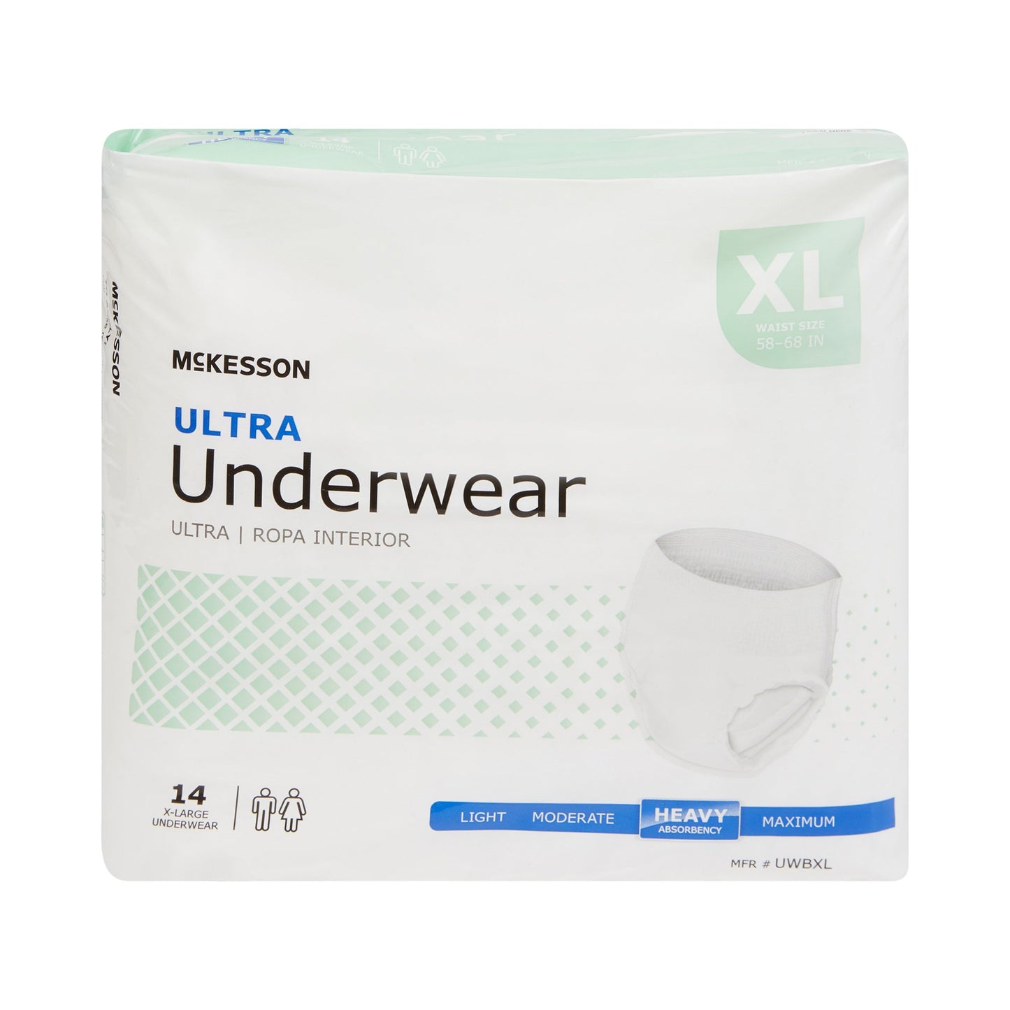 McKesson Absorbent Underwear - Adult X-Large Unisex