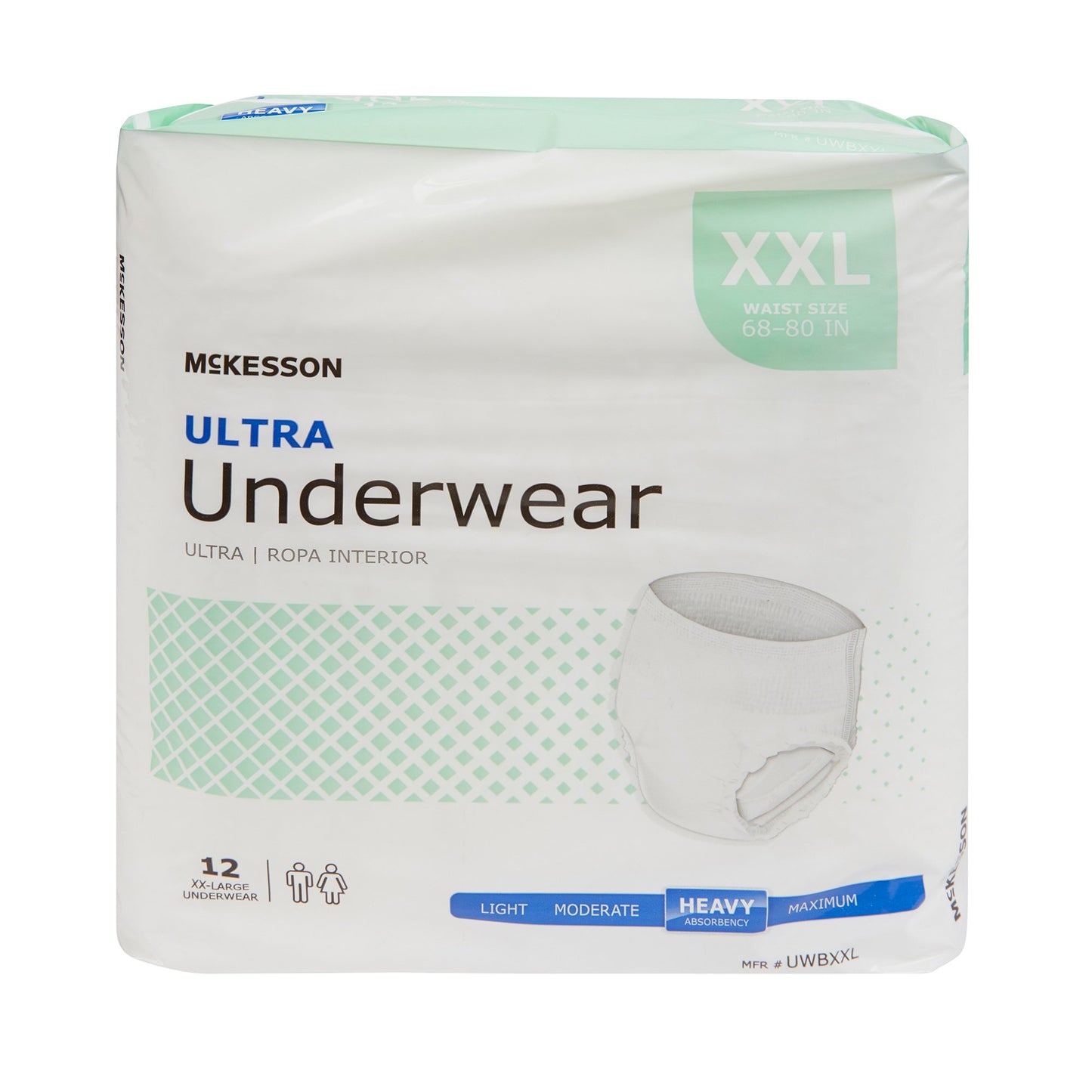 McKesson Absorbent Underwear - Adult 2X-Large Unisex
