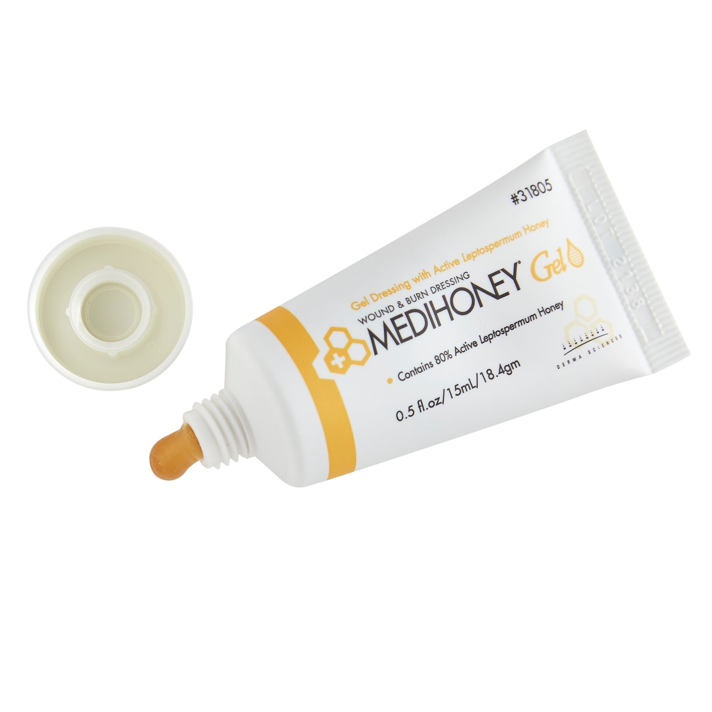 McKesson Honey Wound and Burn Dressing Gel 0.5 oz.