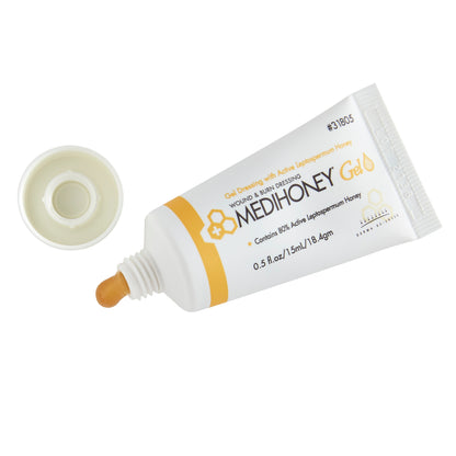 McKesson Honey Wound and Burn Dressing Gel 0.5 oz.