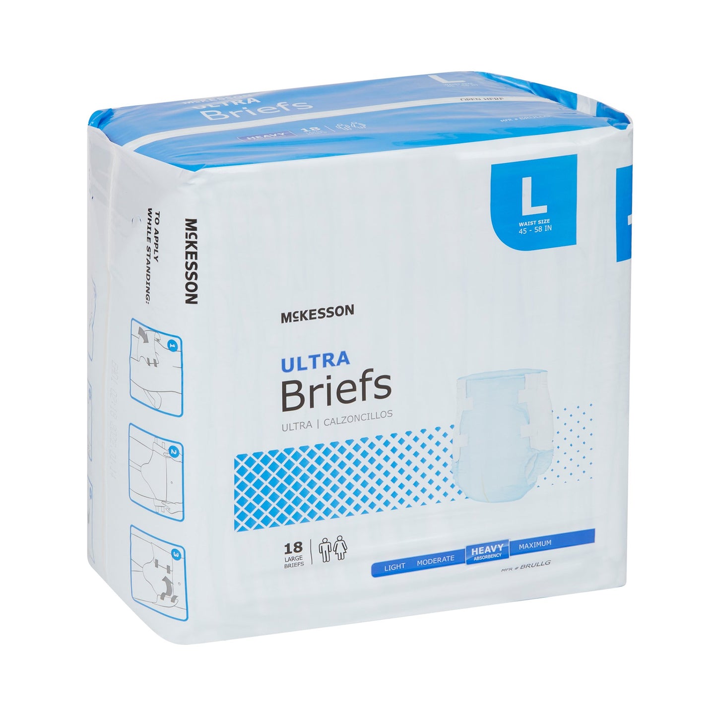 McKesson Incontinence Brief Ultra - Adult Large Unisex