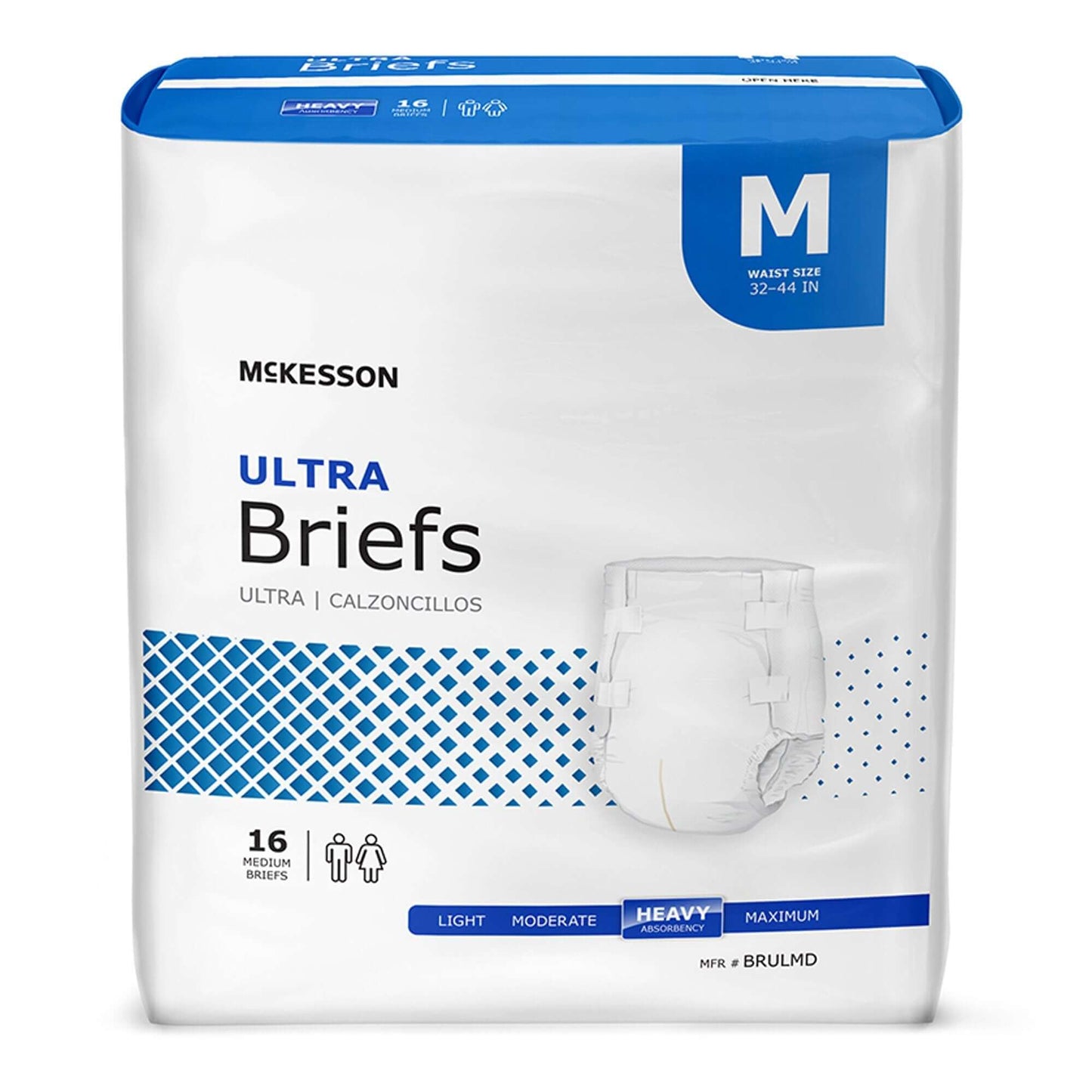 McKesson Incontinence Brief Ultra - Adult Medium Unisex