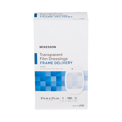 McKesson Transparent Film Dressing 2-3/8 X 2-3/4 Inch