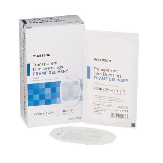 McKesson Transparent Film Dressing 2-3/8 X 2-3/4 Inch
