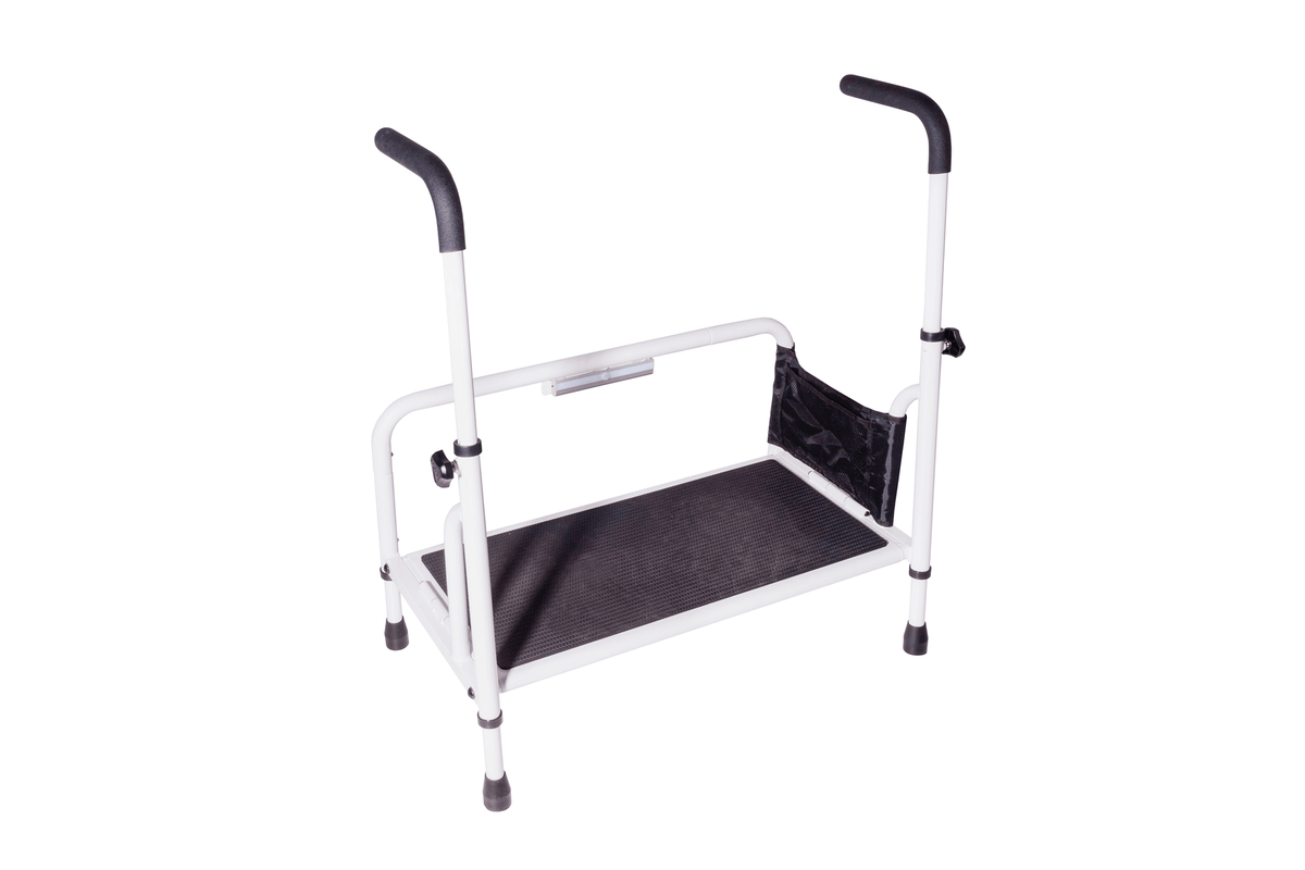 Stayhold Sidekick STA-30021-AMS Organiseur Coffre Voiture Blanc - Support Courses Antidérapant Avec Dents De Préhension