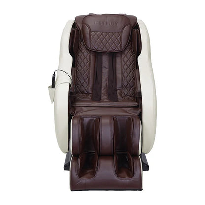 Aura Massage Chair- Cream and Brown