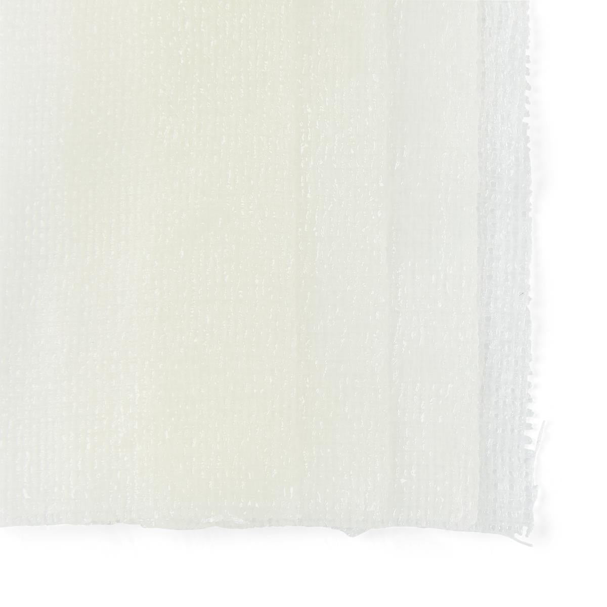 Sterile petrolatum gauze dressing with white woven mesh texture and finished edges, shown flat on white background