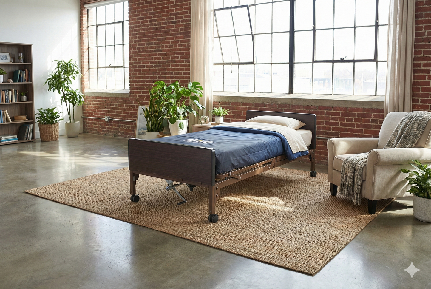 Delta Ultra Light Full Electric Hospital Bed