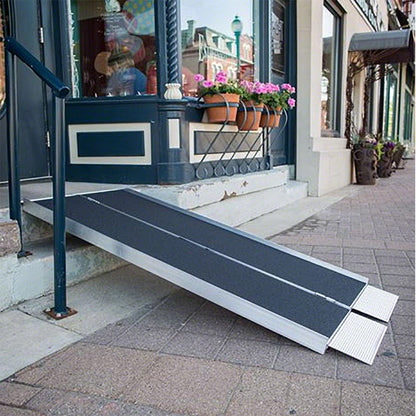 EZ-Access Suitcase® Singlefold AS Portable Ramp, Black