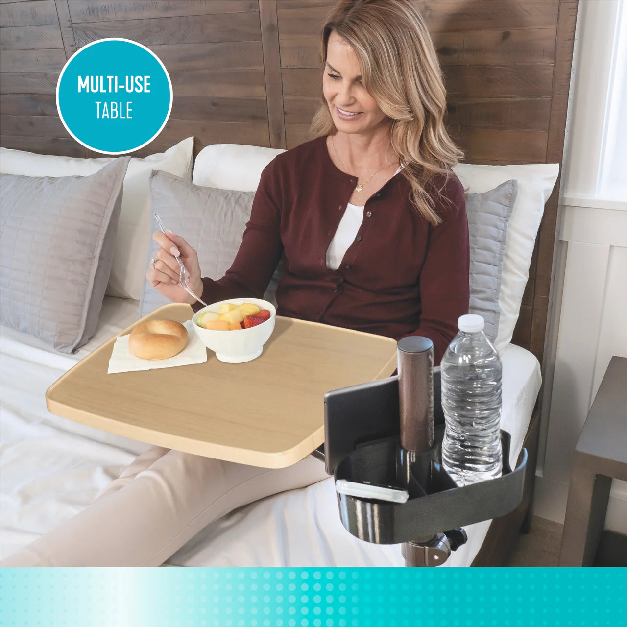 EZ Swivel Over Bed Table