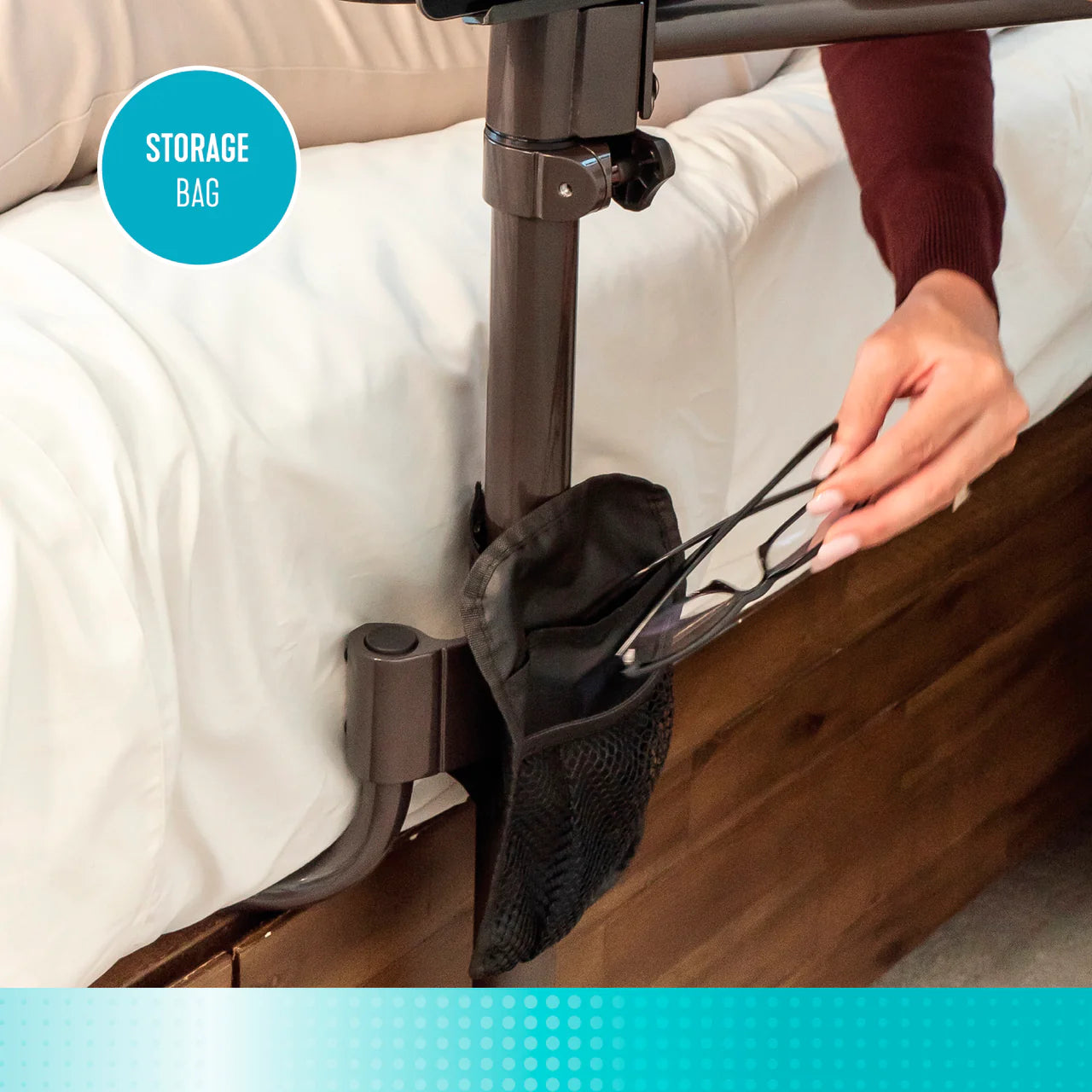 EZ Swivel Over Bed Table