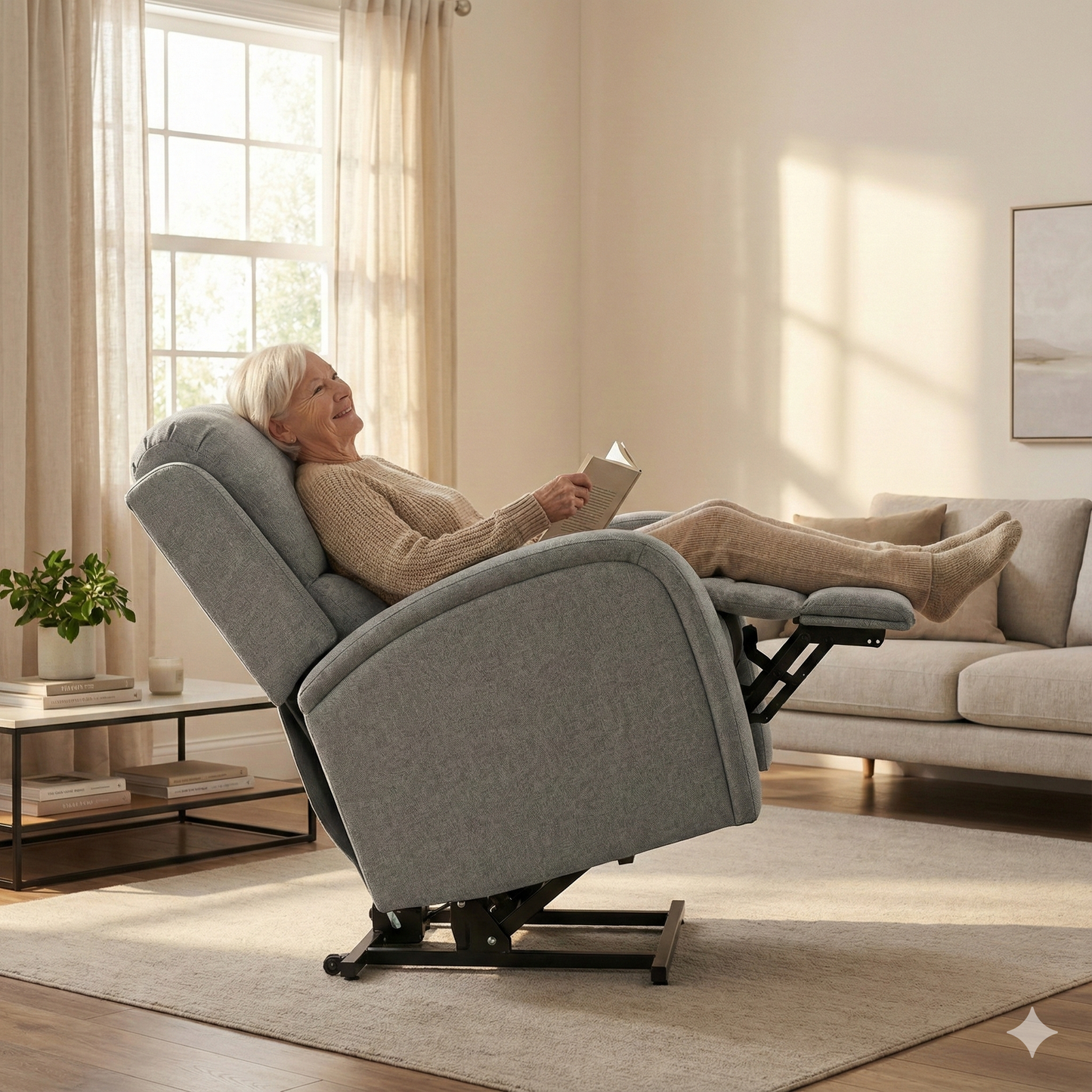 EZ Sleeper PR-761 Lift Chair | Twilight Technology- Color Shale