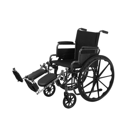 Rhythm Flow K1 Basic Wheelchair w/ Removable Desk Length Arms