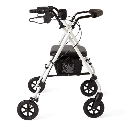 Luxe Rollator (White)