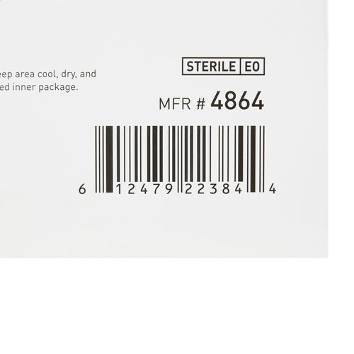 McKesson Foam Dressing 6 X 6 Inch Without Border Film Backing