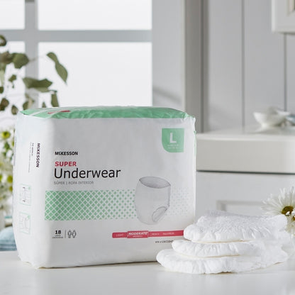 McKesson Absorbent Underwear Pull On - Adult Large Unisex