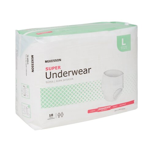 McKesson Absorbent Underwear Pull On - Adult Large Unisex