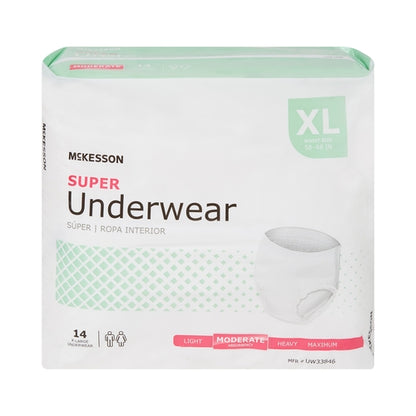McKesson Absorbent Underwear Pull On Adult X-Large Unisex