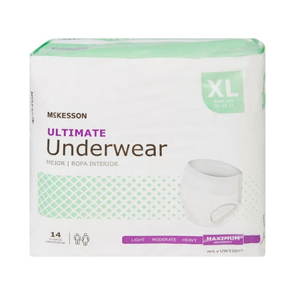 McKesson Absorbent Underwear Pull On Adult X-Large Unisex